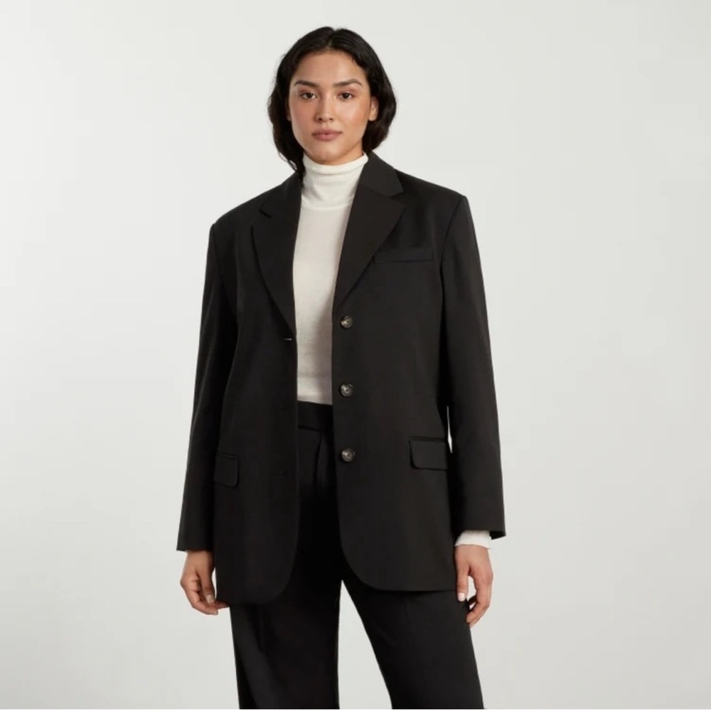 Everlane Italian Wool 80s Blazer
